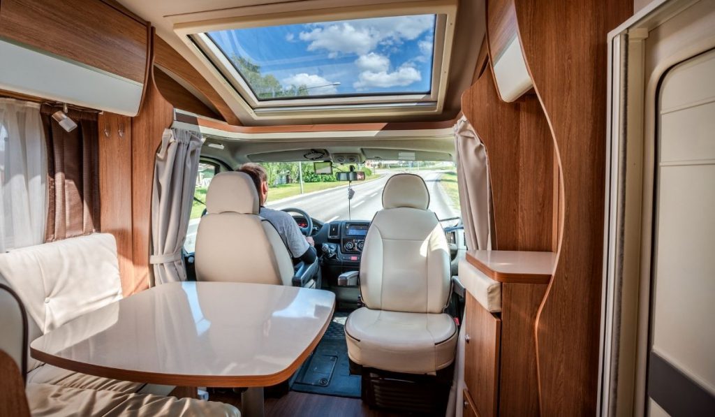 RV interior new layout